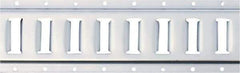 Erickson Manufacturing - Steel Horizontal E-Track - 4" Long, Galvanized Finish, 6,000 Lb Capacity - Americas Industrial Supply