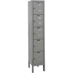 Hallowell - 5 Door, 5 Tier, Premium Box Lockers - Americas Industrial Supply