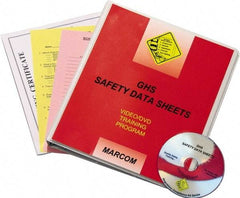 Marcom - GHS Safety Data Sheets, Multimedia Training Kit - 16 Minute Run Time DVD, 1 Course, English - Americas Industrial Supply