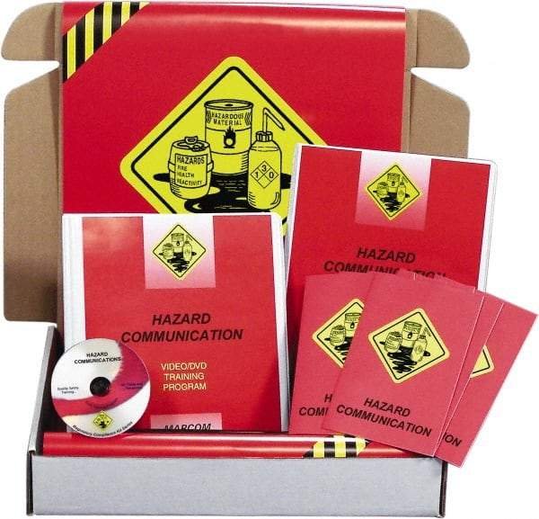 Marcom - Hazard Communication for Industrial Facilities, Multimedia Training Kit - 20 Minute Run Time DVD, 1 Course, English - Americas Industrial Supply