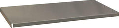 Durham - Gray, Steel, Cabinet Shelf - 69-15/16" Wide x 15-27/32" Deep x 3" High Body - Americas Industrial Supply
