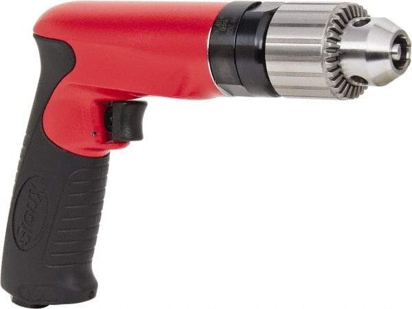 Sioux Tools - 1/2" Keyed Chuck - Pistol Grip Handle, 2,600 RPM, 14.16 LPS, 30 CFM, 1 hp - Americas Industrial Supply