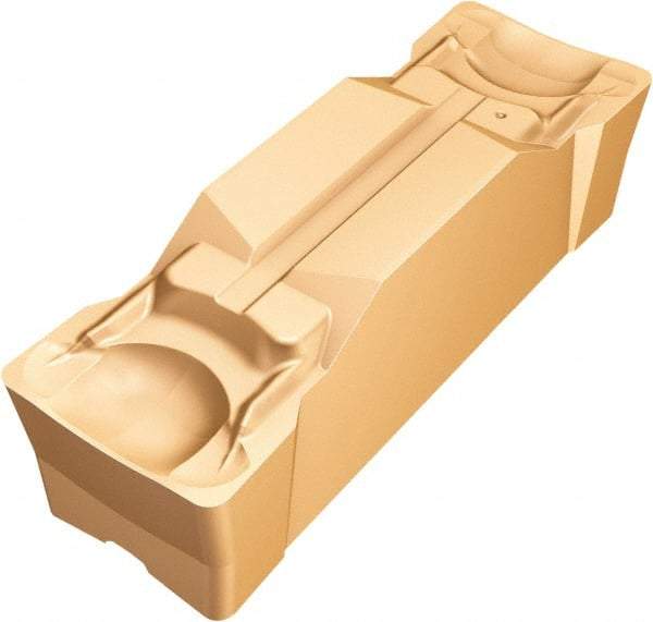 Sandvik Coromant - GN123 GM Grade 1125, 3mm Cutting Width Carbide Grooving Insert - 18.2mm Max Depth of Cut, Neutral, 0.3mm Corner Radius, TiAlN Finish - Americas Industrial Supply