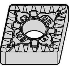 CNMG 433 Double-sided|G WM35CT, 3/64″ Corner Radius, 3/16″ Thick, 1/2″ Inscribed Circle, TiN, Turning Indexable Insert - Americas Industrial Supply