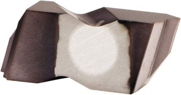 Kennametal - NWC3 Grade KCU25, External Whitworth Threading Insert - 14 TPI Ext Pitch, Right Hand Insert, AlTiN Finish, Carbide - Americas Industrial Supply