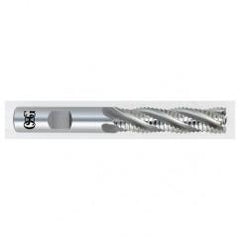 1 x 1 x 4 x 6-1/2 5 Fl HSS-CO Roughing Non-Center Cutting End Mill -  Bright - Americas Industrial Supply