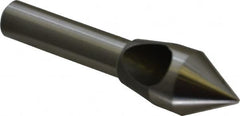 Keo - 5/8" Head Diam, 3/8" Shank Diam, 0 Flute 60° Cobalt Countersink - Bright Finish, 2-1/2" OAL, Single End, Straight Shank, Right Hand Cut - Americas Industrial Supply