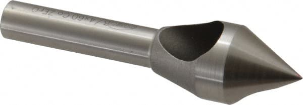 Keo - 3/4" Head Diam, 3/8" Shank Diam, 0 Flute 60° Cobalt Countersink - Americas Industrial Supply
