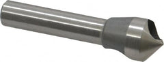 Keo - 1/2" Head Diam, 5/16" Shank Diam, 0 Flute 100° Cobalt Countersink - Bright Finish, 1-3/4" OAL, Single End, Straight Shank, Right Hand Cut - Americas Industrial Supply