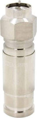 Ideal - Straight, RG11 Compression Coaxial Connector - Compatible with RG11 - Americas Industrial Supply