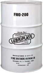 Lubriplate - 55 Gal Drum, Mineral Multipurpose Oil - SAE 10, ISO 46, 41 cSt at 40°C, 6 cSt at 100°C, Food Grade - Americas Industrial Supply