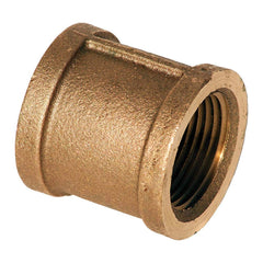 Merit Brass - Brass & Chrome Pipe Fittings Type: Coupling Fitting Size: 1 - Americas Industrial Supply