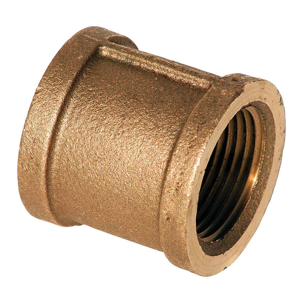 Merit Brass - Brass & Chrome Pipe Fittings Type: Coupling Fitting Size: 2 - Americas Industrial Supply
