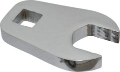 Proto - 21mm 1/2" Drive Full Polish Chrome Open End Crowfoot Wrench - 2.6" OAL - Americas Industrial Supply