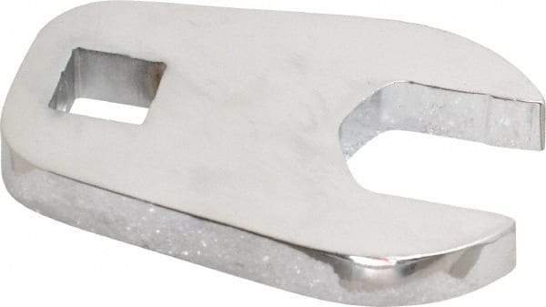 Proto - 22mm 1/2" Drive Full Polish Chrome Open End Crowfoot Wrench - 2.9" OAL - Americas Industrial Supply