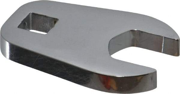 Proto - 23mm 1/2" Drive Full Polish Chrome Open End Crowfoot Wrench - 2.8" OAL - Americas Industrial Supply