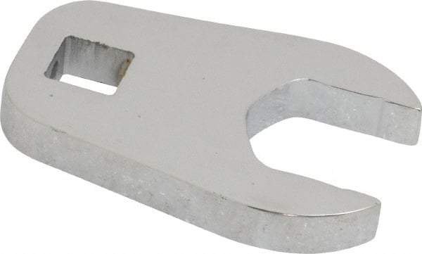 Proto - 25mm 1/2" Drive Full Polish Chrome Open End Crowfoot Wrench - 2.9" OAL - Americas Industrial Supply