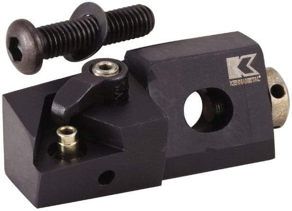 Kennametal - Series Kenloc, Right Hand, MTGN Toolholder Compatibility, TN.. Insert Compatibility, Indexable Turning Cartridge - Pin & Clamp Holding Method, 55mm OAL x 14mm OAW x 19.25mm OAH - Americas Industrial Supply