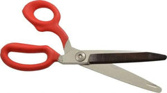 Wiss - 5" LOC, 10-3/8" OAL High Leverage Industrial Shears - Offset Handle, For Carpet, Composite Materials, Synthetic Fibers - Americas Industrial Supply