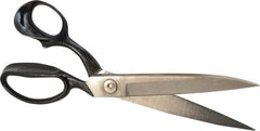 Wiss - 6" LOC, 12-1/2" OAL Inlaid Heavy Duty Shears - Offset Handle, For Composite Materials, Fabrics, Upholstery - Americas Industrial Supply