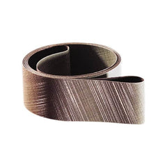 3M - 2" Wide x 132" OAL, A6 Grit, Aluminum Oxide Abrasive Belt - Aluminum Oxide, Coated, Cloth Backing, Wet, Series 307EA - Americas Industrial Supply