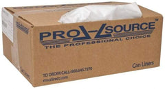 PRO-SOURCE - 1.5 mil Thick, Heavy-Duty Trash Bags - 38" Wide x 58" High, Clear - Americas Industrial Supply