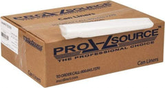 PRO-SOURCE - 1.5 mil Thick, Heavy-Duty Trash Bags - 40" Wide x 46" High, Clear - Americas Industrial Supply