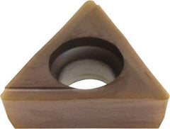 Sumitomo - TPGG222 SD Grade AC530U Carbide Turning Insert - TiAlN/AlCrN Finish, 60° Triangle, 1/4" Inscr Circle, 1/8" Thick, 1/32" Corner Radius - Americas Industrial Supply
