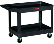 HD Utility Cart - 2 shelf 24 x 36 - 500 lb Capacity - Handle -- Storage compartments, holsters and hooks - Americas Industrial Supply