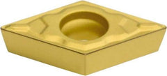 Sumitomo - DCMT32.52 ELU Grade AC820P Carbide Turning Insert - Al2O3 Finish, 55° Diamond, 3/8" Inscr Circle, 5/32" Thick, 1/32" Corner Radius - Americas Industrial Supply