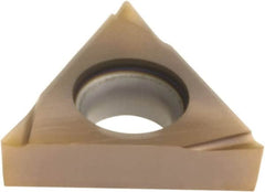 Sumitomo - TBGT520 FY Grade AC530U Carbide Turning Insert - TiAlN/AlCrN Finish, 60° Triangle, 5/32" Inscr Circle, 1/16" Thick, 0.0039" Corner Radius - Americas Industrial Supply