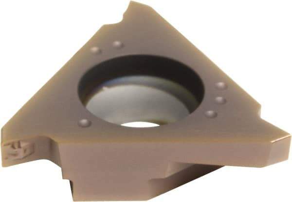 Sumitomo - 4400TGA BF Grade AC530U, 4mm Cutting Width Carbide Grooving Insert - 5.4mm Max Depth of Cut, Left Hand, 0.3988mm Corner Radius, TiAlN/AlCrN Finish - Americas Industrial Supply