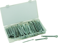 144 Pc. Large Cotter Pin Assortment - 1/8" x 2" - 5/16" x 2 1/2" - Americas Industrial Supply