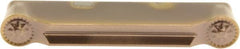 Sumitomo - 3125GCMN RG Grade AC530U, 1/8" Cutting Width Carbide Grooving Insert - 1" Max Depth of Cut, Neutral, 1/16" Corner Radius - Americas Industrial Supply