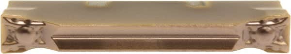 Sumitomo - 6250GCMN ML Grade AC425K, 1/4" Cutting Width Carbide Grooving Insert - 1" Max Depth of Cut, Neutral, 1/64" Corner Radius - Americas Industrial Supply