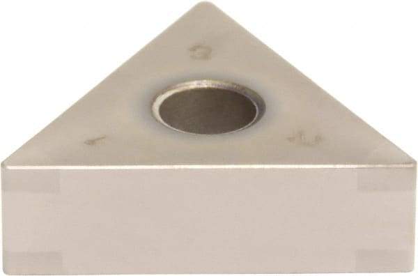 Sumitomo - 6NC-TNGA332 Grade BNC500 PCBN Turning Insert - 60° Triangle, 3/8" Inscr Circle, 3/16" Thick, 1/32" Corner Radius - Americas Industrial Supply