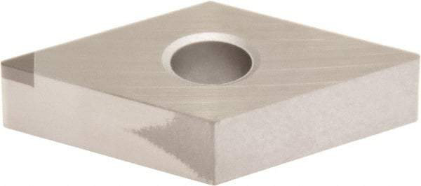 Sumitomo - NU-DNMA430 Grade BN2000 PCBN Turning Insert - Uncoated, 55° Diamond, 1/2" Inscr Circle, 3/16" Thick, 0.0039" Corner Radius - Americas Industrial Supply
