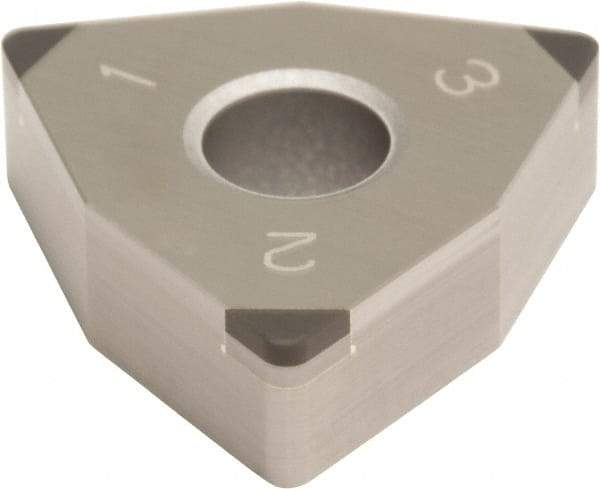 Sumitomo - 3NU-WNGA433 Grade BN700 PCBN Turning Insert - Uncoated, 80° Trigon, 1/2" Inscr Circle, 3/16" Thick, 3/64" Corner Radius - Americas Industrial Supply