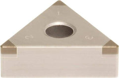 Sumitomo - 3NU-TNGA332 Grade BN7500 PCBN Turning Insert - Uncoated, 60° Triangle, 3/8" Inscr Circle, 3/16" Thick, 1/32" Corner Radius - Americas Industrial Supply