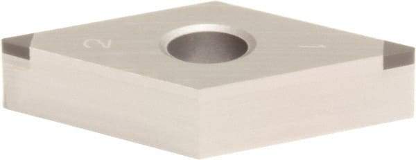 Sumitomo - 2NU-DNGA431 Grade BN7500 PCBN Turning Insert - Uncoated, 55° Diamond, 1/2" Inscr Circle, 3/16" Thick, 1/64" Corner Radius - Americas Industrial Supply