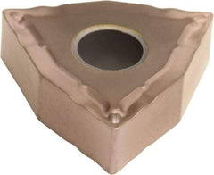 Sumitomo - WNMG432 ESX Grade T3000Z Cermet Turning Insert - TiN/AlN Finish, 80° Trigon, 1/2" Inscr Circle, 3/16" Thick, 1/32" Corner Radius - Americas Industrial Supply