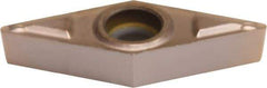 Sumitomo - VBMT222 ESU Grade T2000Z Cermet Turning Insert - TiN/AlN Finish, 35° Diamond, 1/4" Inscr Circle, 1/8" Thick, 1/32" Corner Radius - Americas Industrial Supply