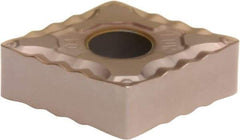 Sumitomo - CNMG432 ELUW Grade T3000Z Cermet Turning Insert - TiN/AlN Finish, 80° Diamond, 1/2" Inscr Circle, 3/16" Thick, 1/32" Corner Radius - Americas Industrial Supply