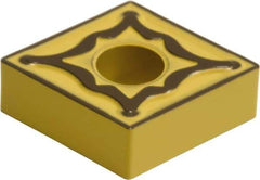 Sumitomo - CNMG431 EUX Grade AC820P Carbide Turning Insert - Al2O3 Finish, 80° Diamond, 1/2" Inscr Circle, 3/16" Thick, 1/64" Corner Radius - Americas Industrial Supply