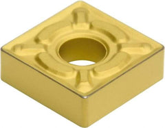 Sumitomo - SNMG321 EGU Grade AC820P Carbide Turning Insert - Al2O3 Finish, 90° Square, 3/8" Inscr Circle, 1/8" Thick, 1/64" Corner Radius - Americas Industrial Supply
