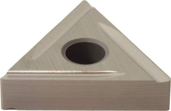 Sumitomo - TNPR331 M Grade H1 Carbide Turning Insert - Uncoated, 60° Triangle, 3/8" Inscr Circle, 3/16" Thick, 1/64" Corner Radius - Americas Industrial Supply