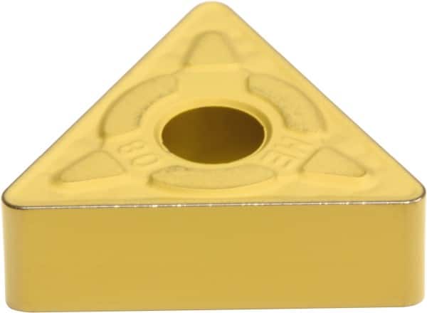 Sumitomo - TNMG434 EME Grade AC810P Carbide Turning Insert - Al2O3 Finish, 60° Triangle, 1/2" Inscr Circle, 3/16" Thick, 1/16" Corner Radius - Americas Industrial Supply