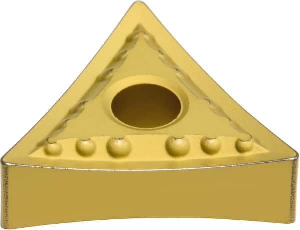 Sumitomo - TNMG332 EUP Grade AC820P Carbide Turning Insert - Al2O3 Finish, 60° Triangle, 3/8" Inscr Circle, 3/16" Thick, 1/32" Corner Radius - Americas Industrial Supply