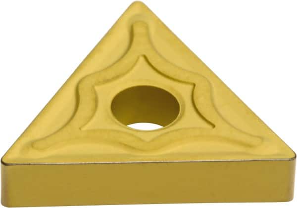 Sumitomo - TNMG432 EUX Grade AC810P Carbide Turning Insert - Al2O3 Finish, 60° Triangle, 1/2" Inscr Circle, 3/16" Thick, 1/32" Corner Radius - Americas Industrial Supply