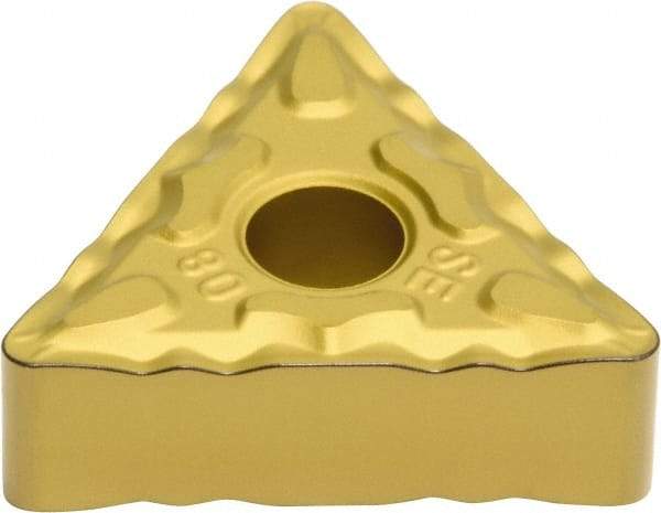 Sumitomo - TNMG331 ESE Grade AC820P Carbide Turning Insert - Al2O3 Finish, 60° Triangle, 3/8" Inscr Circle, 3/16" Thick, 1/64" Corner Radius - Americas Industrial Supply
